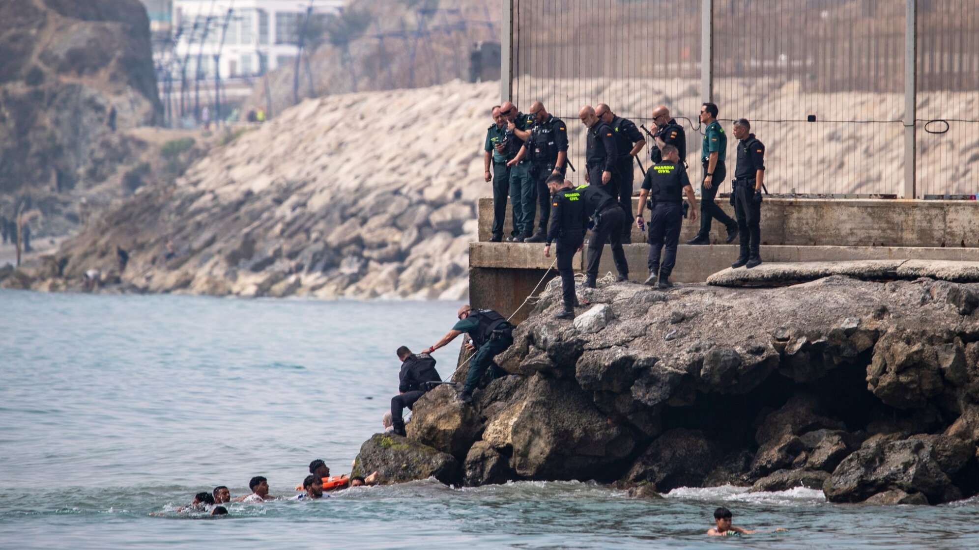 Migranten in Spanien