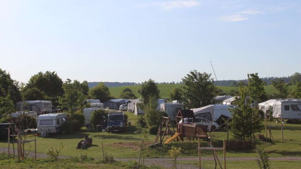 Foto des Campingplatz Seecamping Obernzenn in Mittelfranken