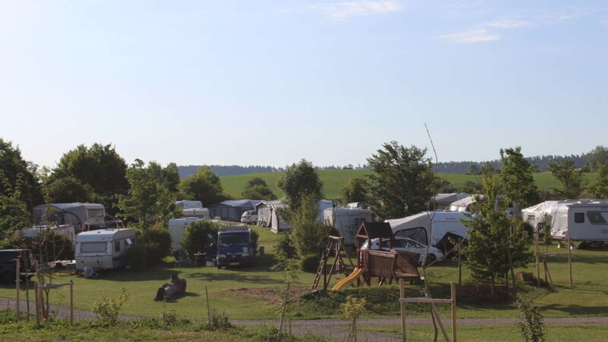 Foto des Campingplatz Seecamping Obernzenn in Mittelfranken