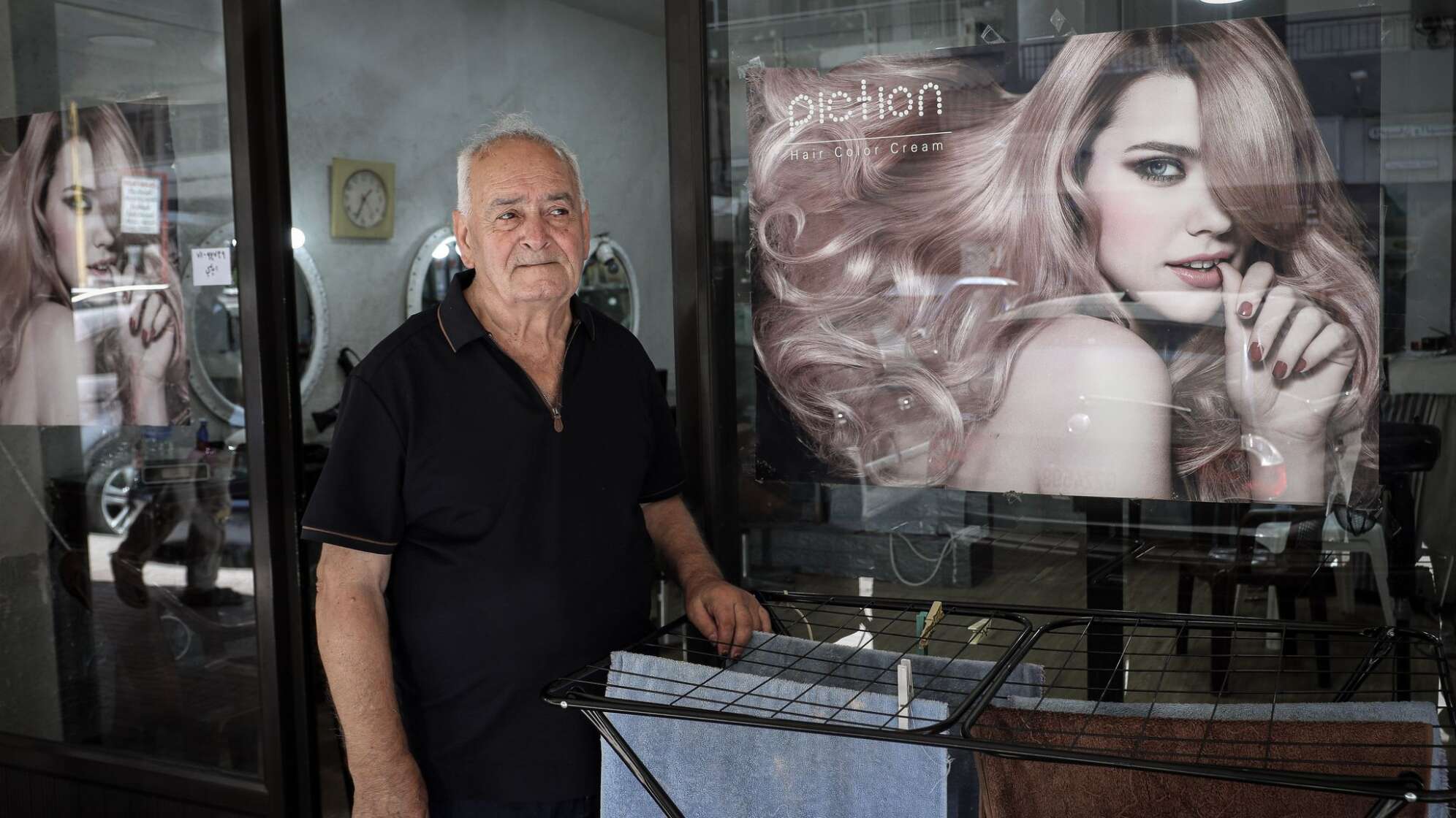 Libanesischer Friseur Elias Abboud