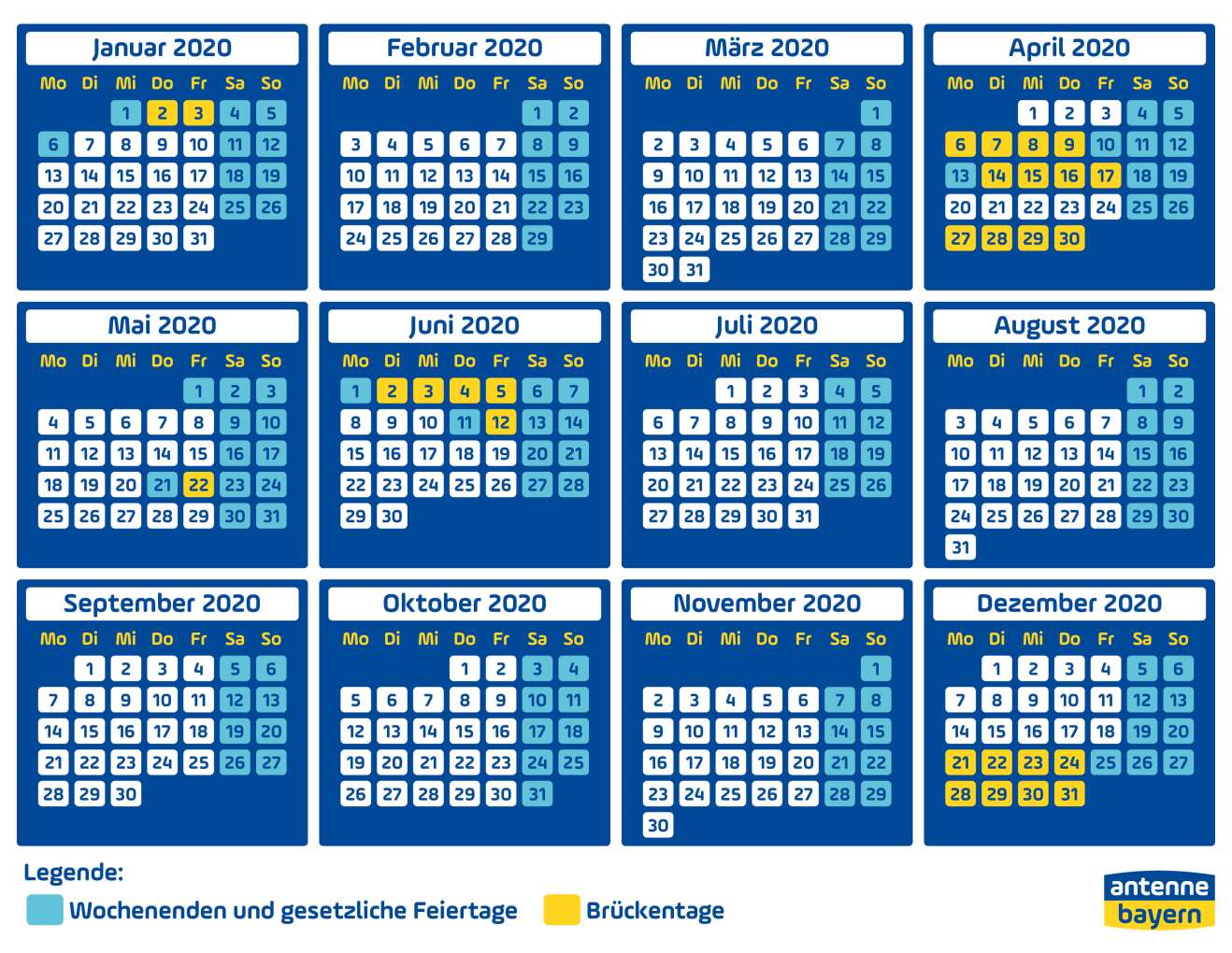 Brückentagkalender