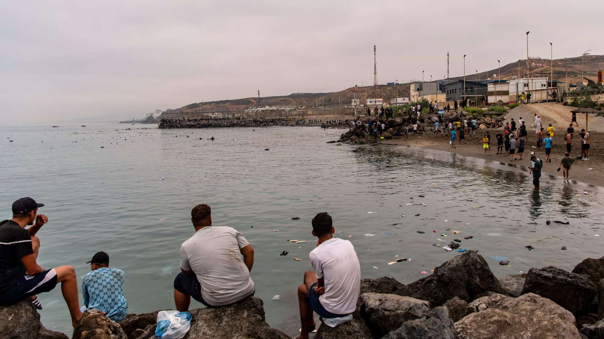 Migranten in Spanien - Ceuta