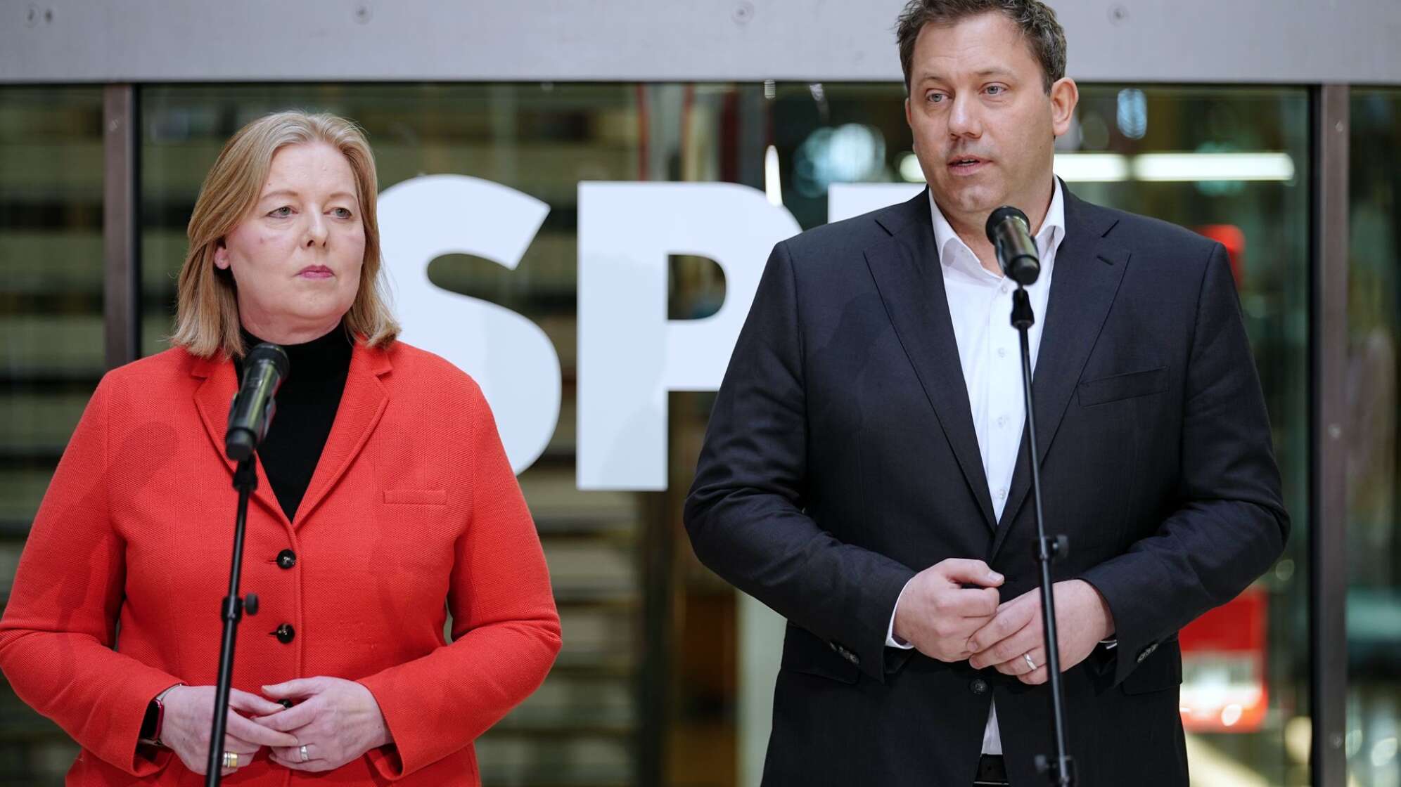 Bärbel Bas und Lars Klingbeil