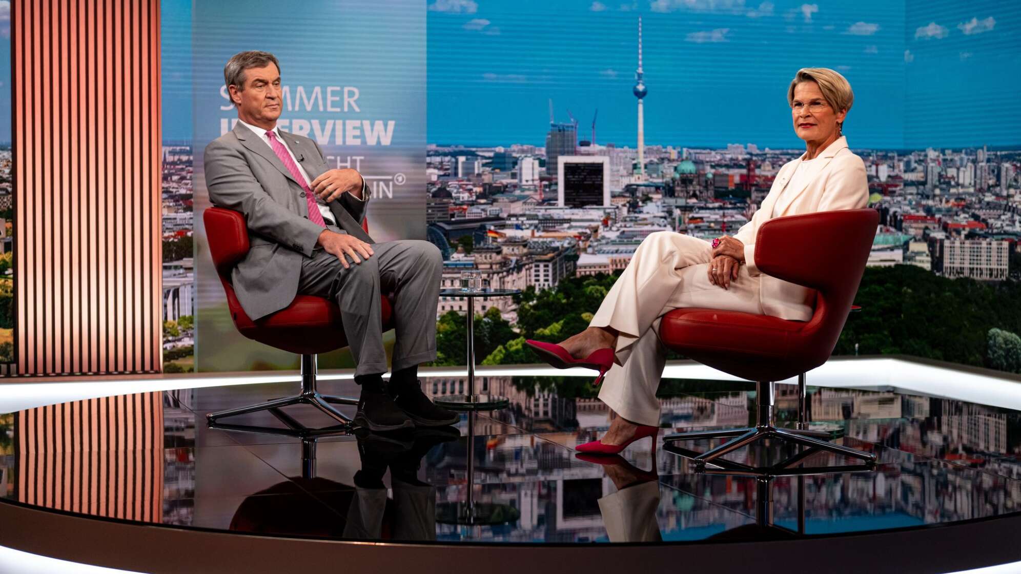 ARD-Sommerinterview mit CSU-Chef Söder