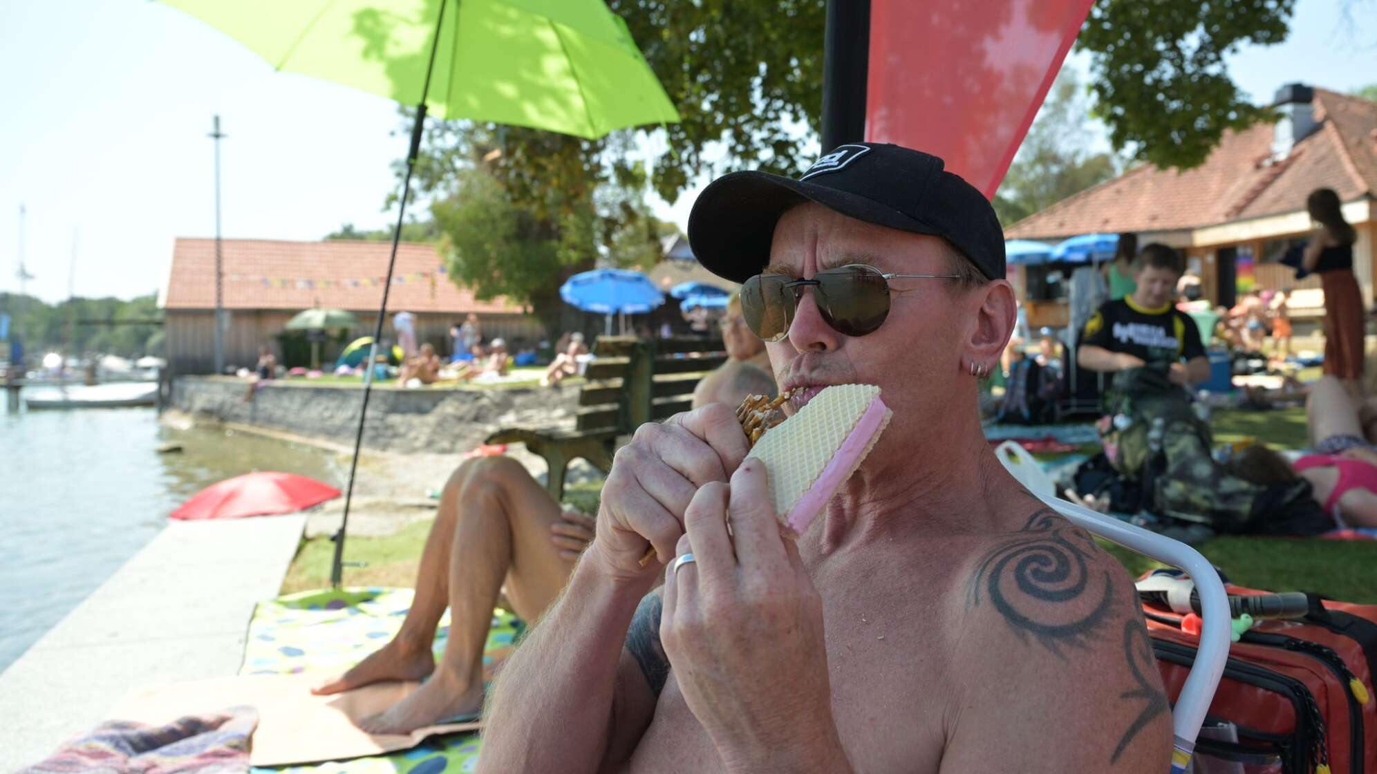 Strandbad-Betreiber Martin "Miene" Gruber