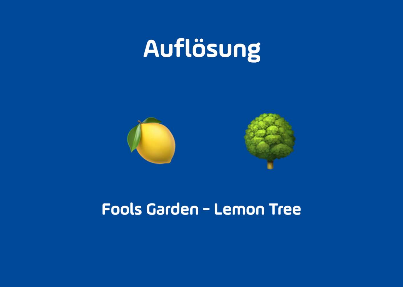 Emoji Zitrone und Baum Auflösung