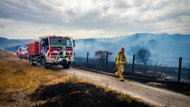 Niederlande: Brand in Dünen unter Kontrolle