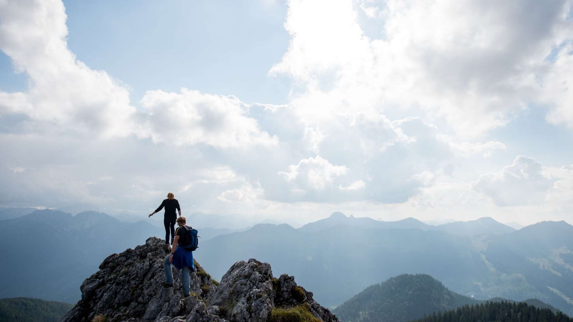 Urlaub in den Alpen