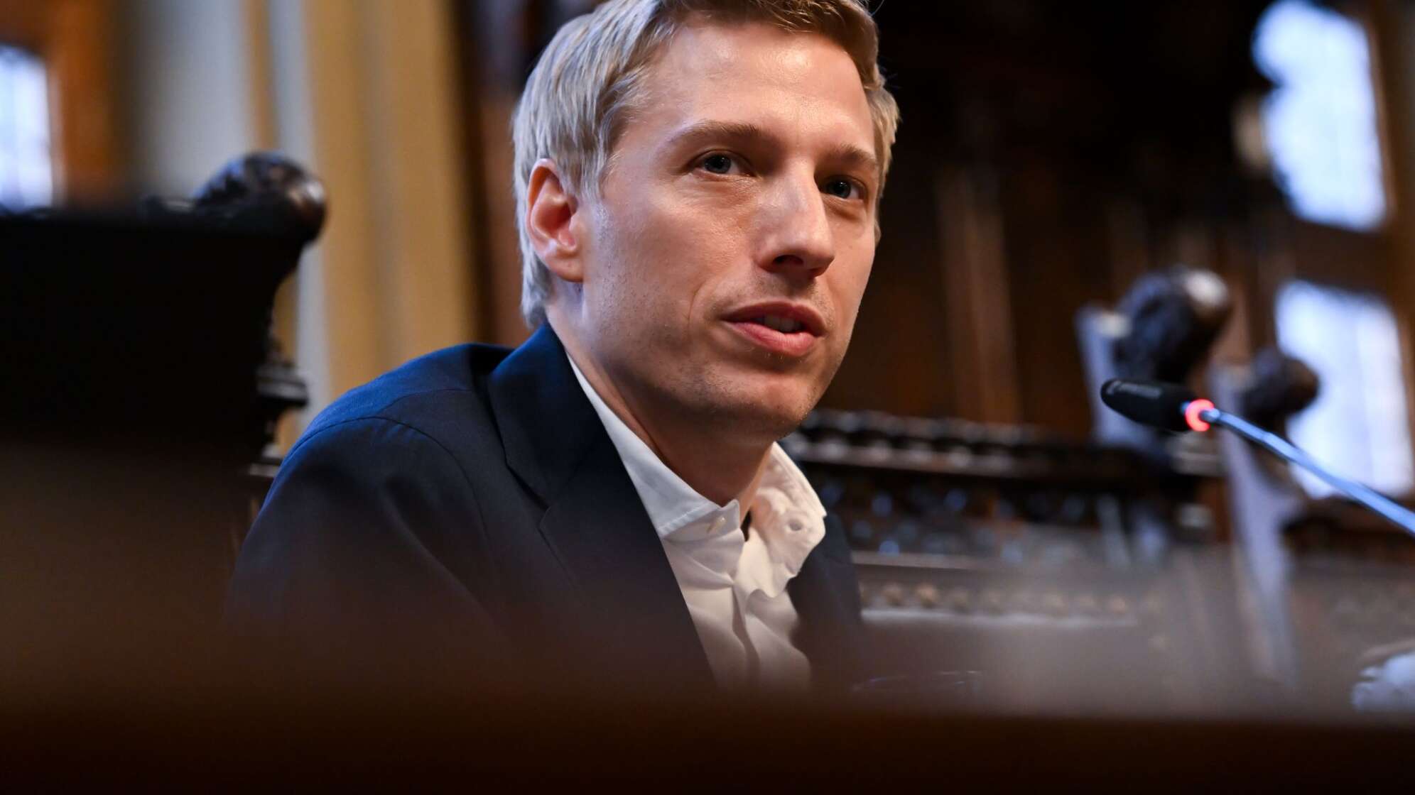 Pressekonferenz Oberbürgermeister Krause