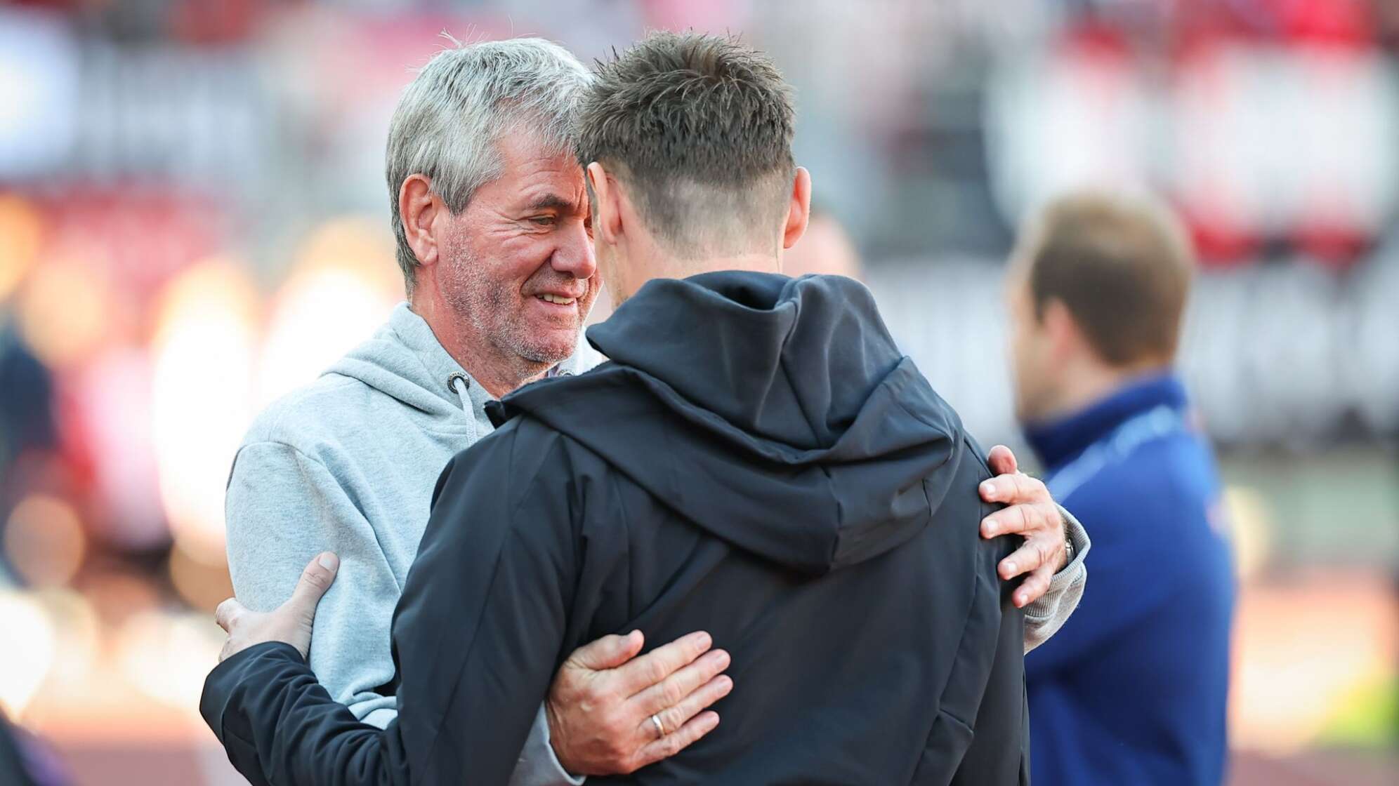 Miroslav Klose und Friedhelm Funkel