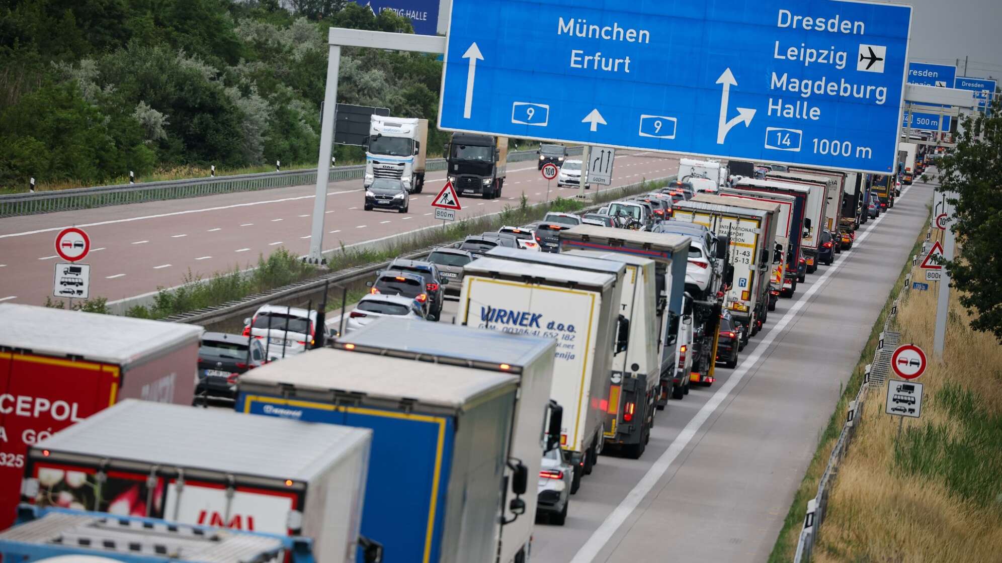 Gütertransport per Straße