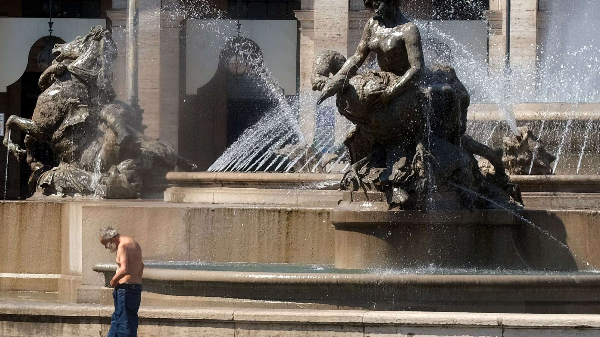 Najaden-Brunnen in Rom