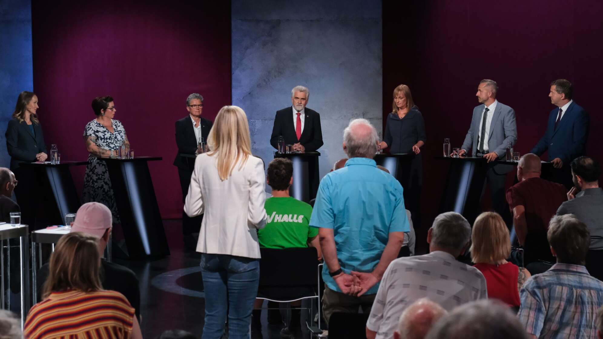 MDR-Wahlarena zur Landtagswahl in Sachsen-Anhalt