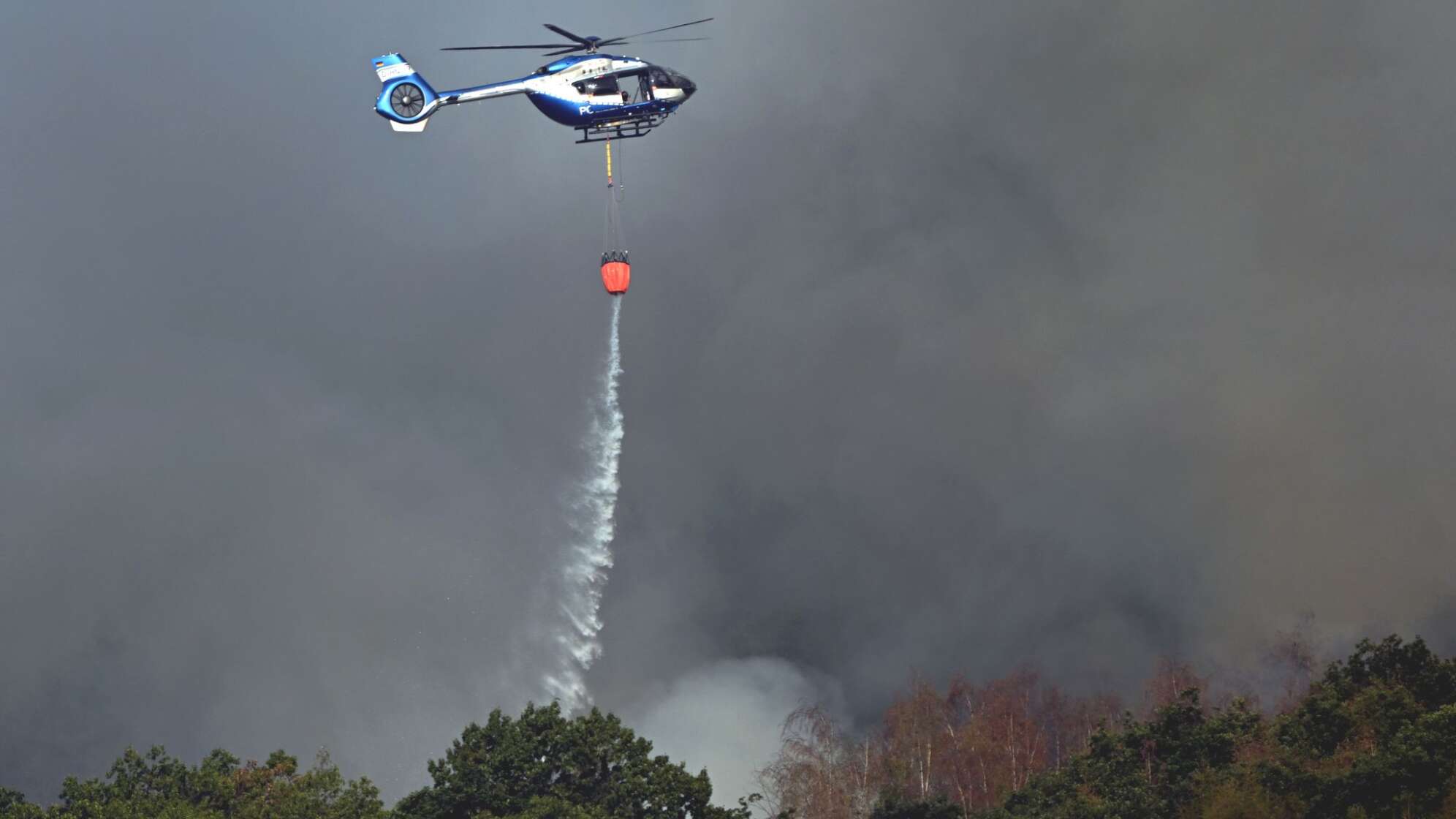 Waldbrand im Hürtgenwald