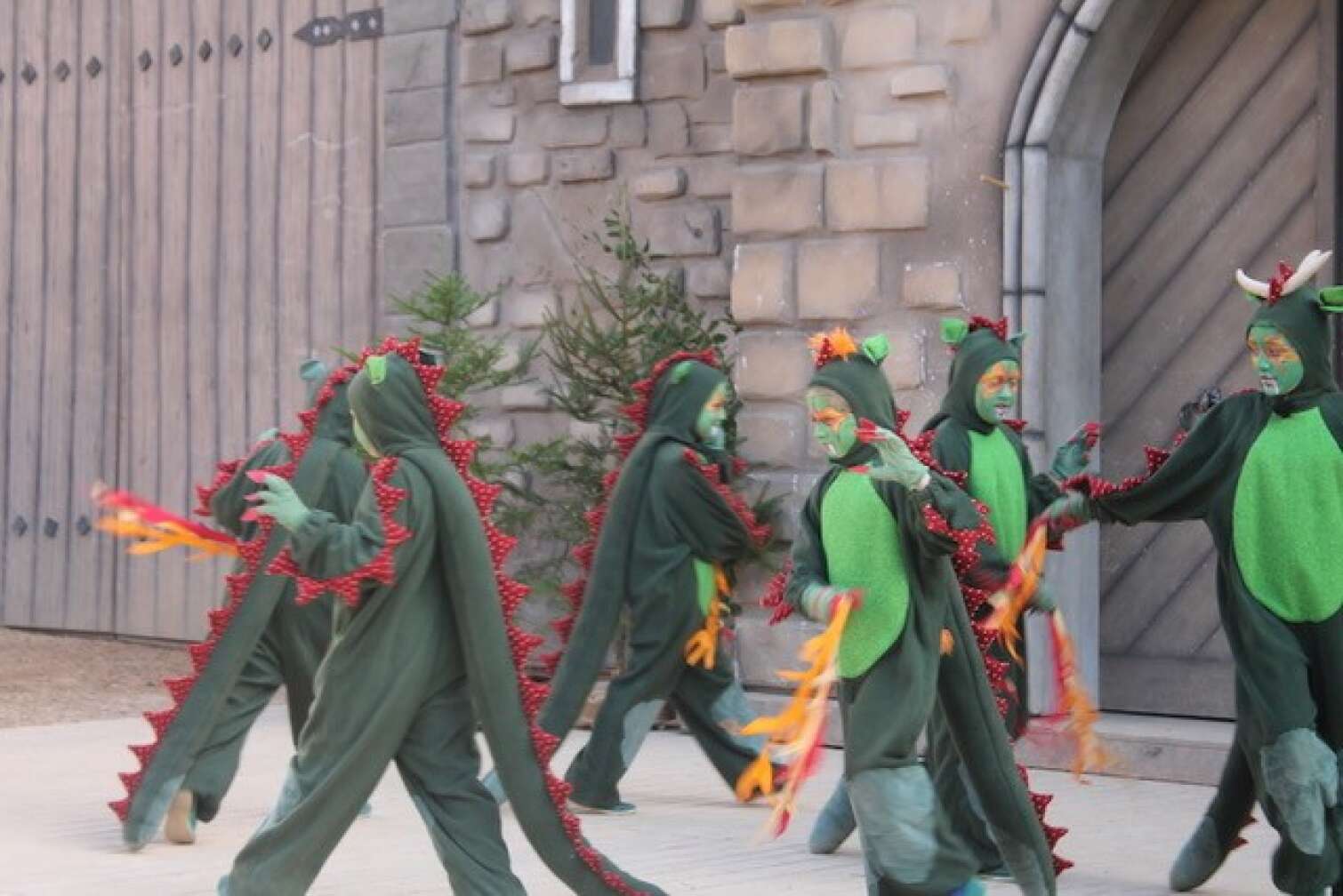 Eindruck vom Kinderdrachenstich in Furth im Wald