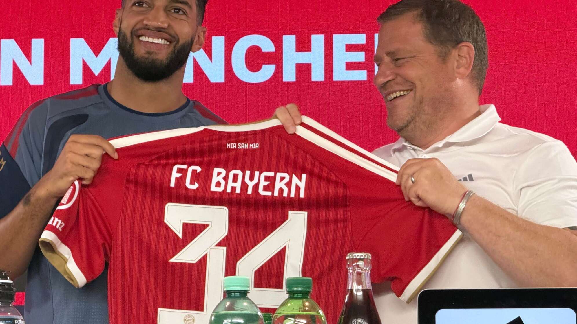 Vorstellung Ismael Saibari beim FC Bayern München