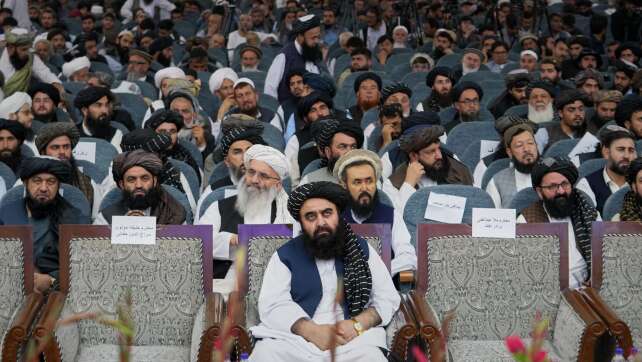 Taliban feiern Machtübernahme in Afghanistan vor fünf Jahren