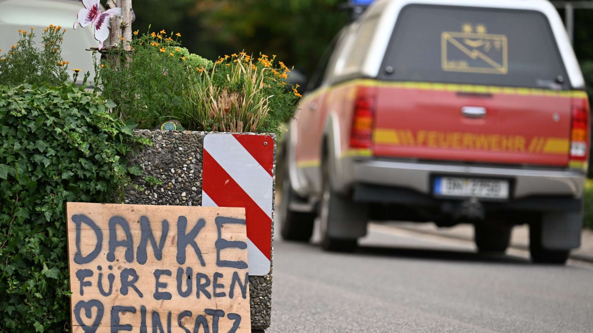 Waldbrand im Hürtgenwald