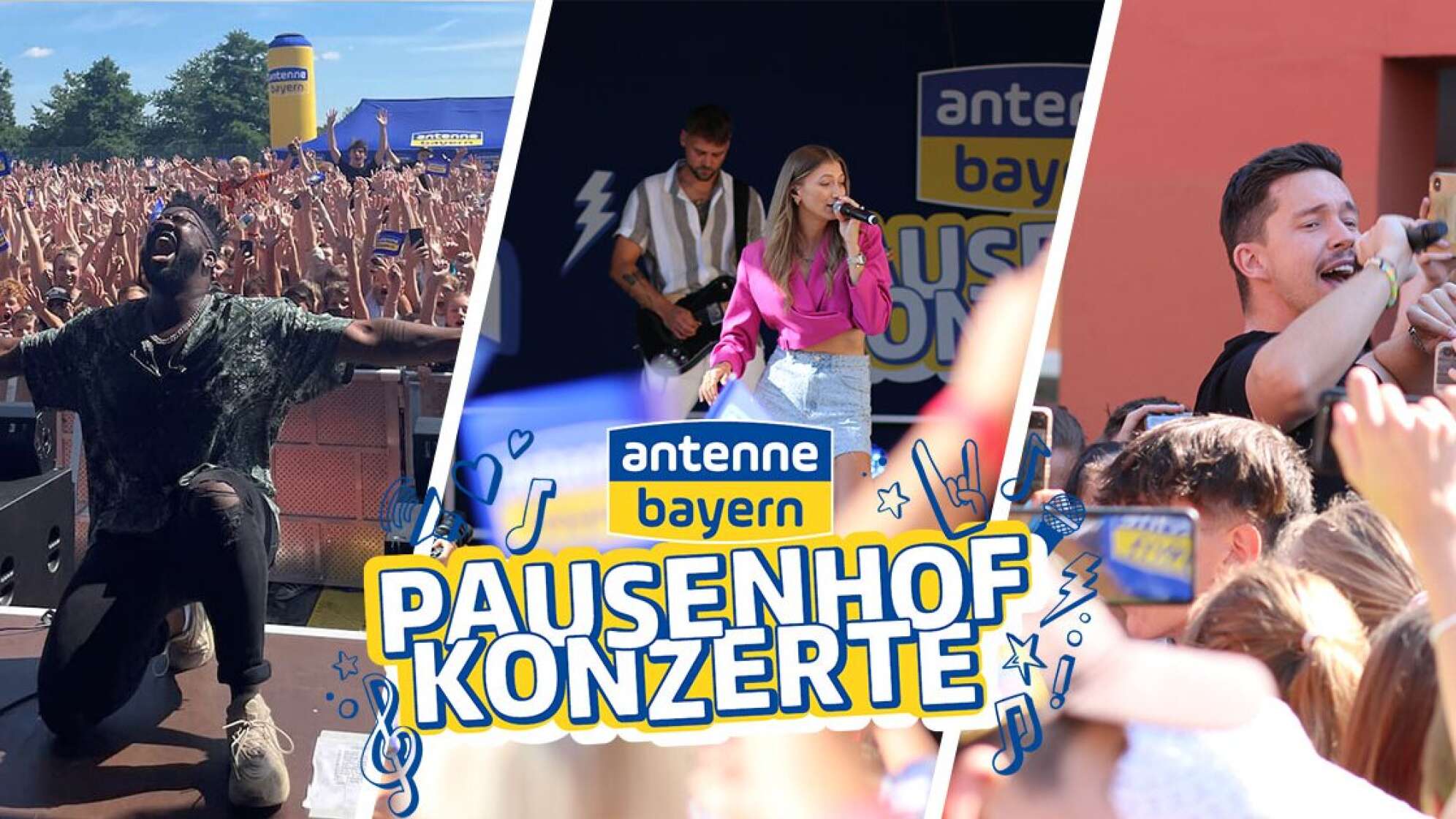 Die ANTENNE BAYERN Pausenhofkonzerte 2022