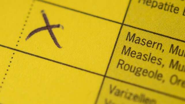Zahl der Masernfälle in Bayern deutlich gesunken