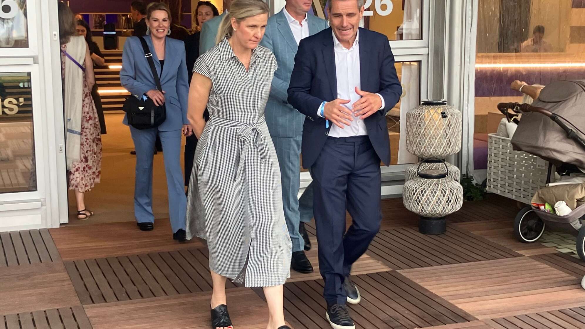IOC-Präsidentin Kirsty Coventry besucht Reit-WM