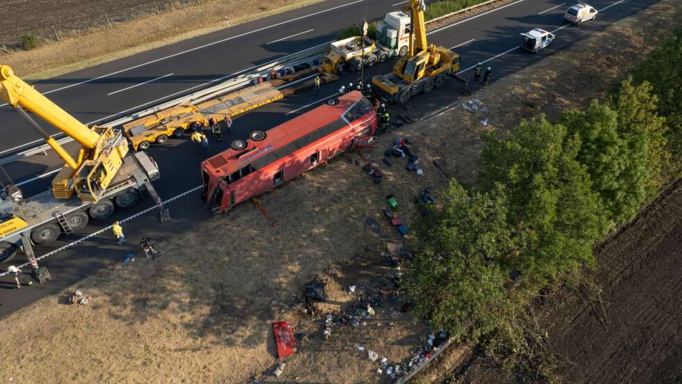 Reisebus mit Pilgergruppe verunglückt in Ungarn - Zwölf Tote