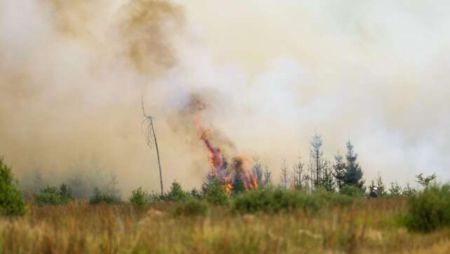 Angst vor der Feuerfront in der Eifel