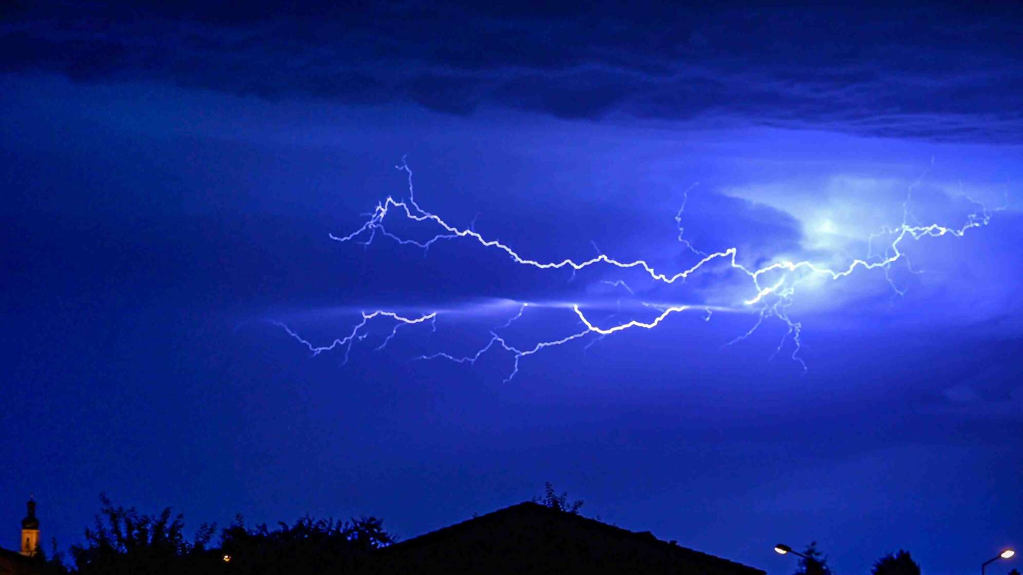 Gewitter am Himmel
