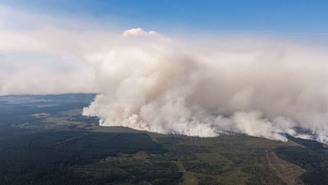 Brand im Hohen Venn: Evakuierung bei Monschau angeordnet