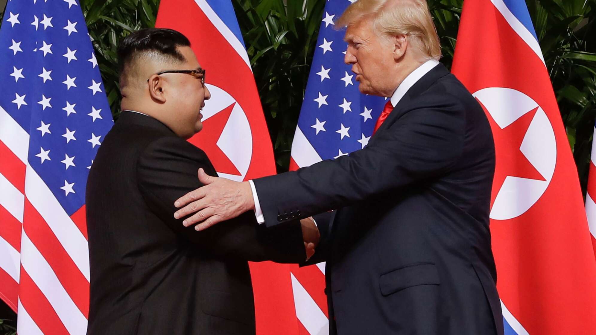 Donald Trump und Kim Jong Un