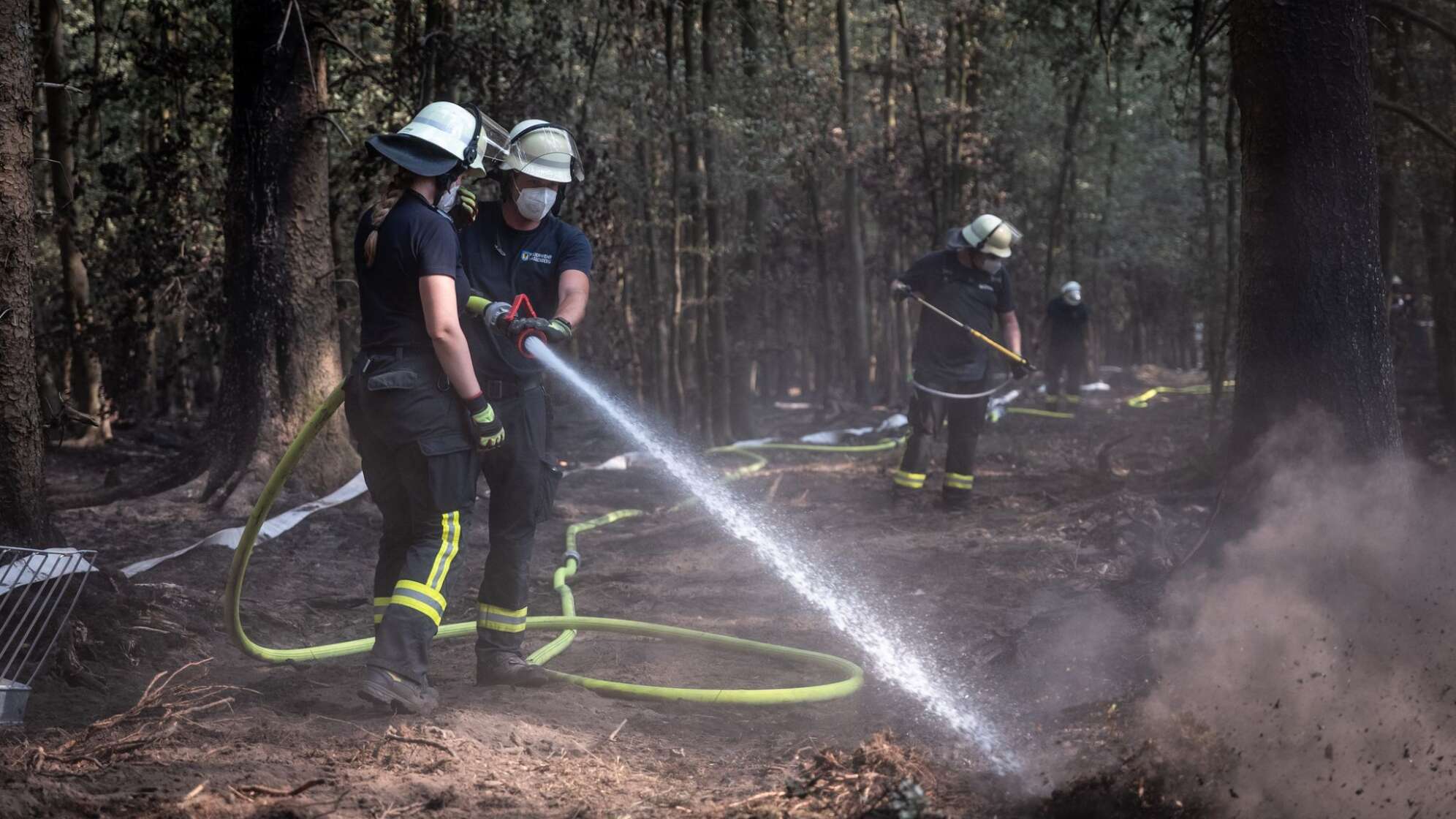 Waldbrand im Hürtgenwald