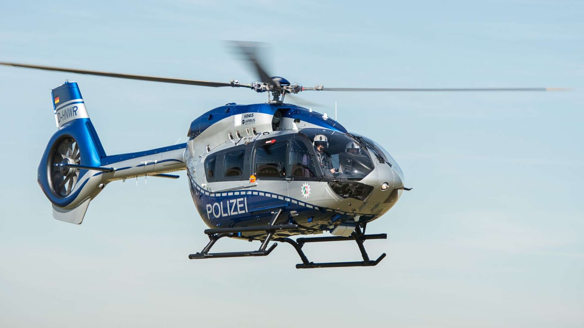 Polizei-Hubschrauber Symbolbild