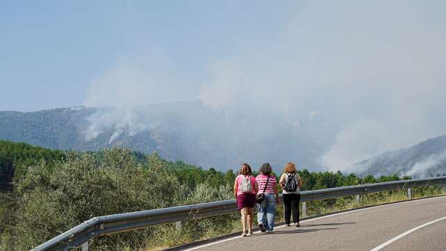 Neuer Großbrand in Spanien vermutlich vorsätzlich gelegt