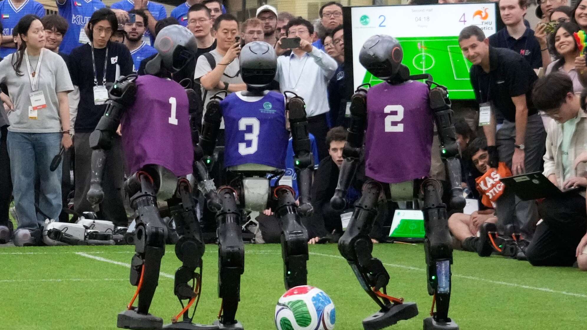 Roboterfußball