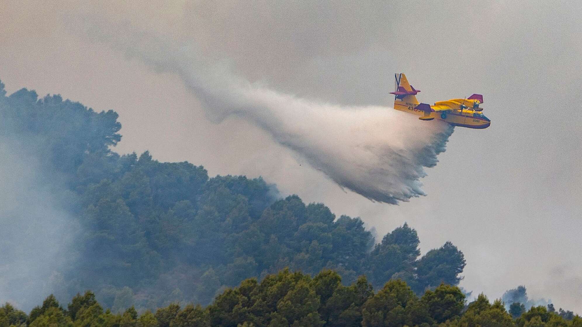 Waldbrände in Spanien