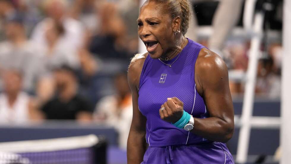 Serena Williams und Alcaraz im Mixed-Doppel der US Open