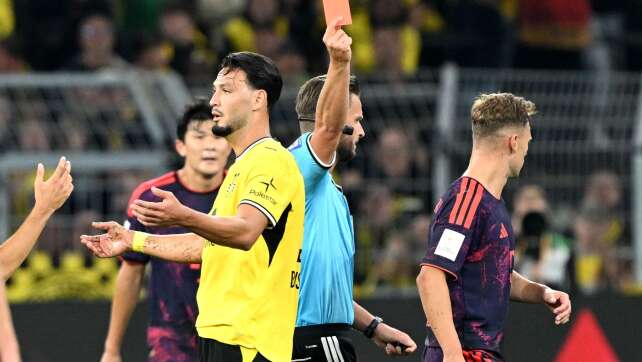 Rot im Supercup: Diese Strafe droht Dortmunds Bensebaini