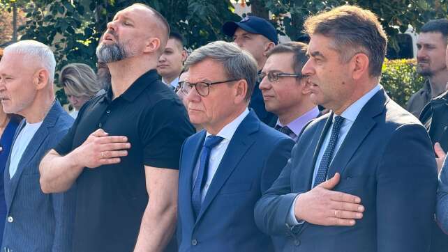 Wadephul bei Ukraine-Besuch in Frontnähe