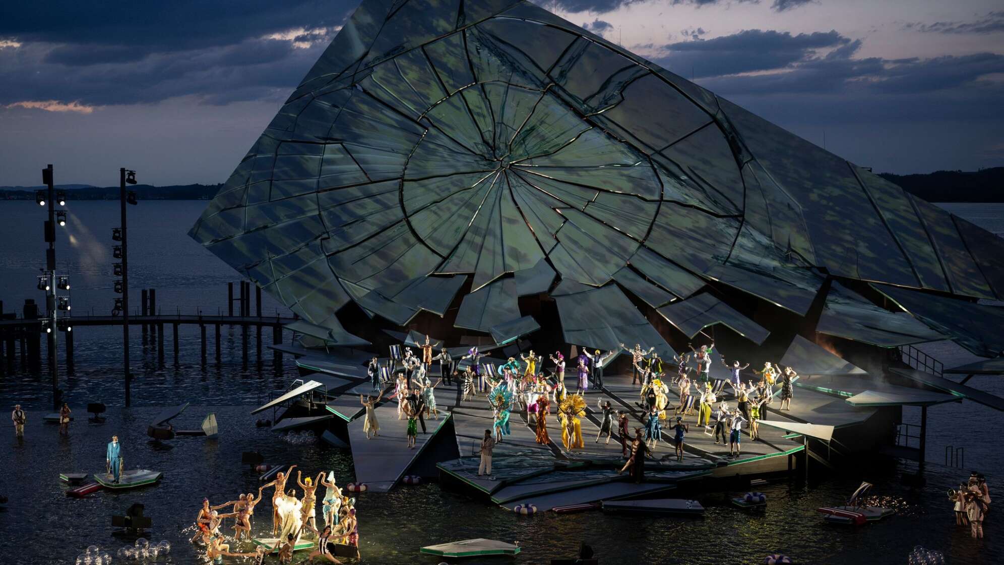 Bregenzer Festspiele - Fotoprobe Giuseppe Verdis «La traviata»