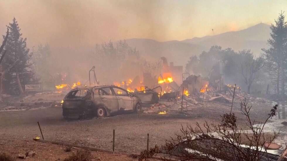 Brände im US-Bundesstaat Nevada: Dutzende Häuser zerstört