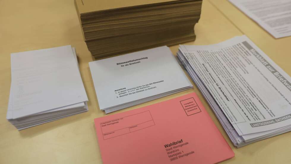 Sachsen-Anhalt: Schon Zehntausende haben Briefwahl beantragt