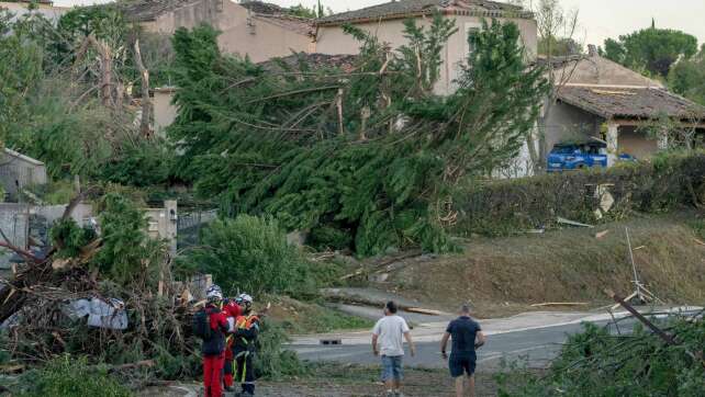 «Traumatisierend»: Bestürzung nach Tornado in Südfrankreich