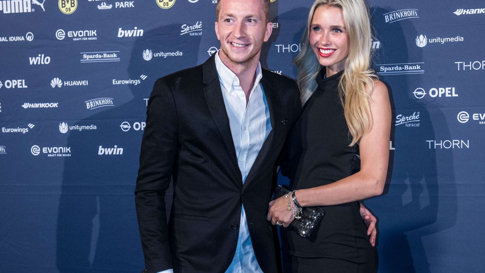 Marco Reus mit Ehefrau Scarlett Gartmann