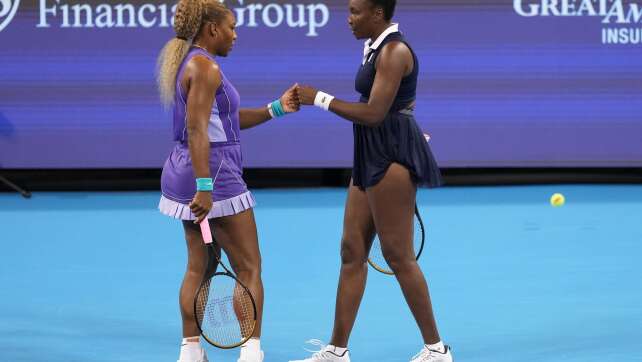 Williams-Duo feiert Grand-Slam-Comeback im Doppel