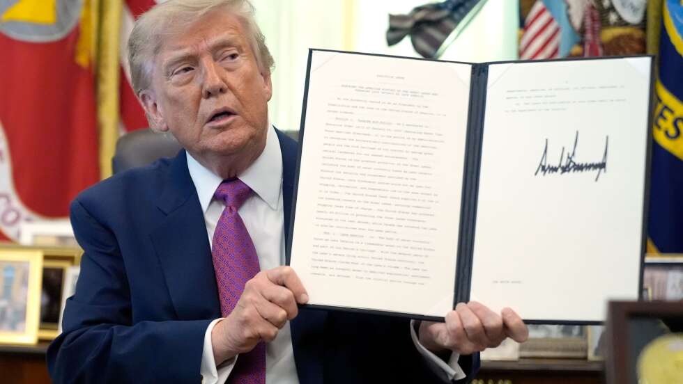 «Lake America»: Warum Trump einen Grenzsee umbenennt