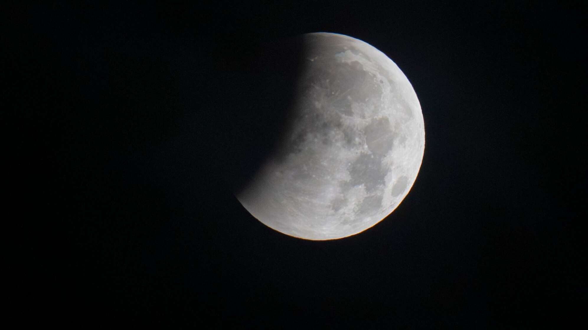 Partielle Mondfinsternis - Bayern