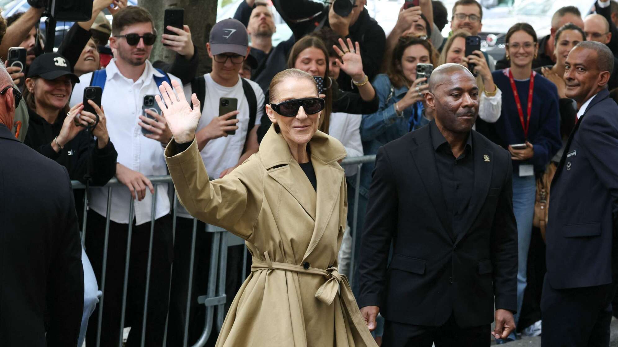 Celine Dion in Paris