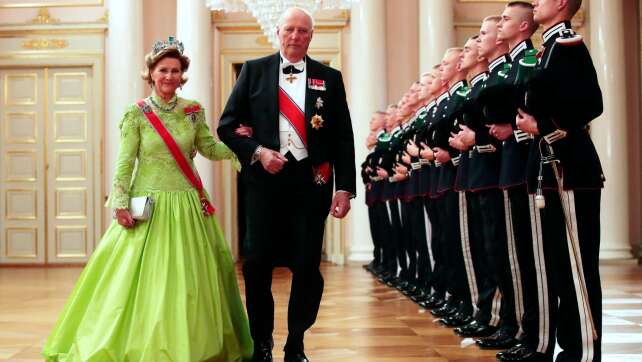 Ohne Harald: Königin Sonja am Hochzeitstag allein
