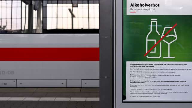Alkoholverbot an Bahnhöfen kommt - Die wichtigsten Infos