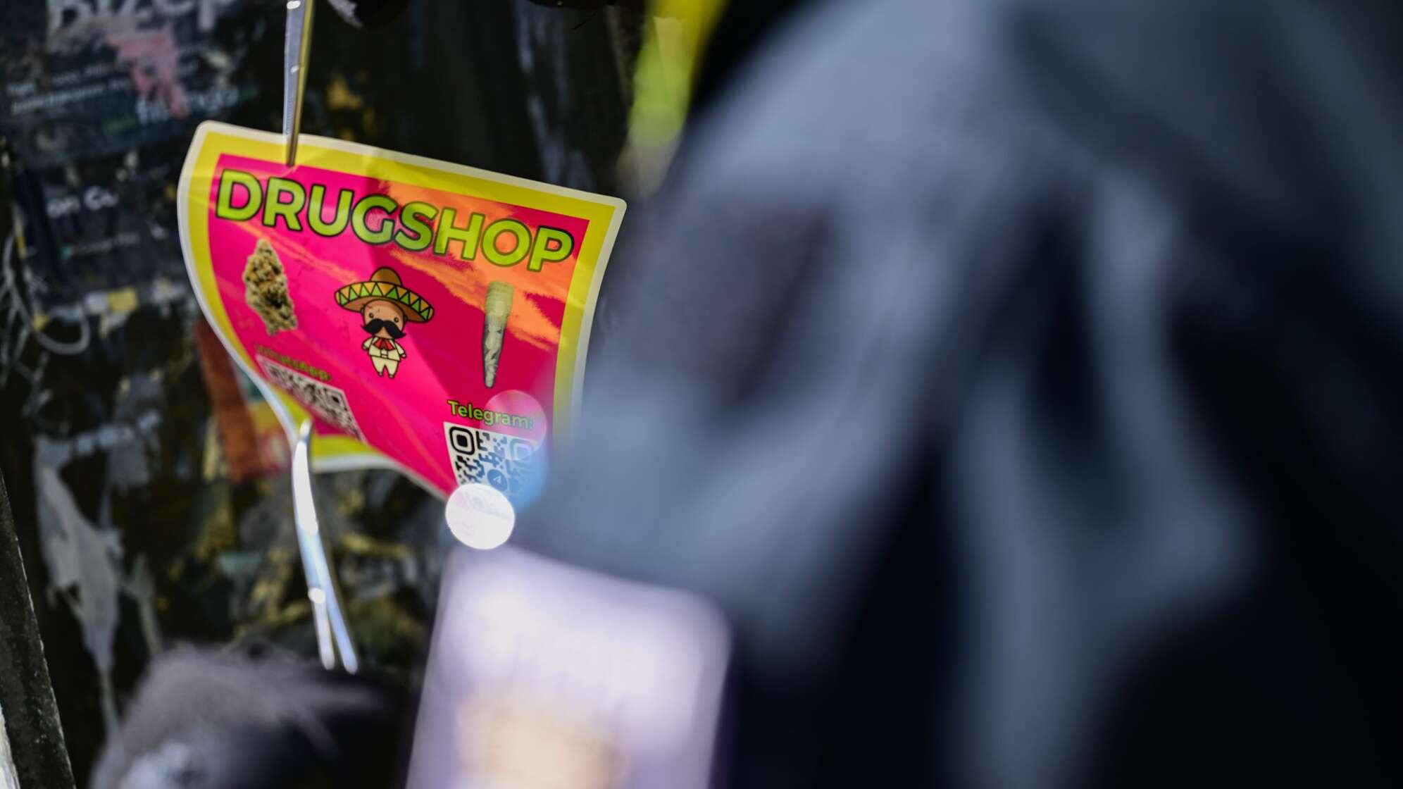 Sticker für Drogenchat